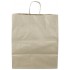 Пакет крафт круглые ручки 32*20*37